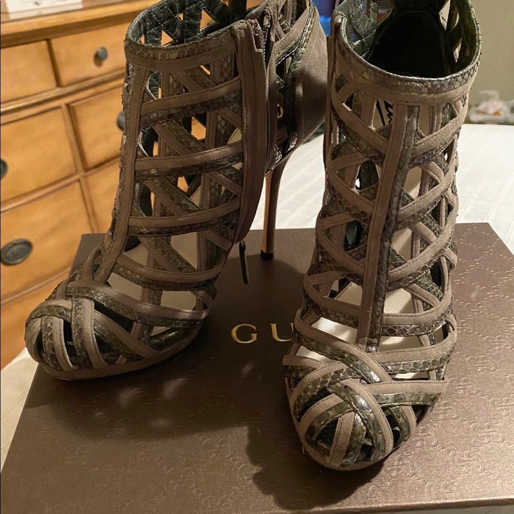 NWB Gucci Sofia Rey cage booties. - Picture 4 of 10